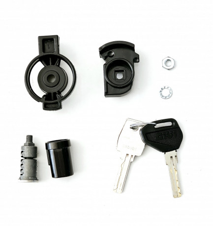 SL101 bezpečnostní zámek s klíči včetně pouzdra a západky pro kufry GIVI - sada