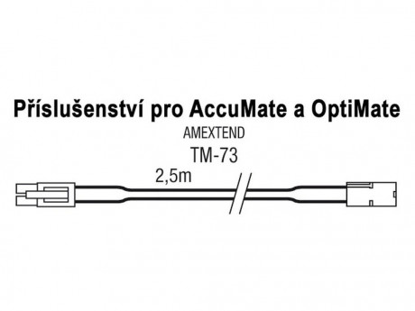 TM-73 Spec. prodluž. kabel 2,5 m příslušenství k Accumate a Optimate