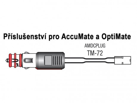 TM-72 Propojení se standard. DIN zásuvkou Píslušenství k Accumate a Optimate