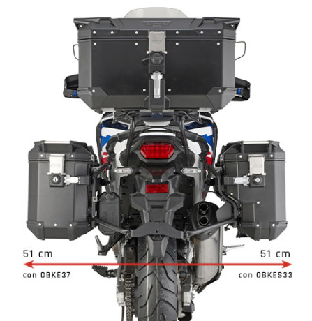 Givi PLOS1178CAM nosič bočních kufrů Trekker Outback Honda CRF 1100L Africa Twin /Adv. Sports (20-)