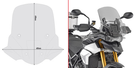 Givi D6415S kouřové plexi Triumph Tiger 900 (20-)