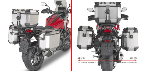 Givi PLO1192CAM, nosič bočních kufrů Honda NC 750 X (20-)