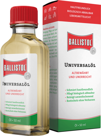 Univerzální olej Ballistol, sklo 50 ml