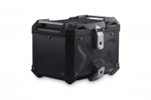 Hliníkový kufr TraX ® Adventure 38 litrů - černý horní kufr 