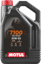 Motul 7100 4T 20W50 4L 100% syntetický olej 